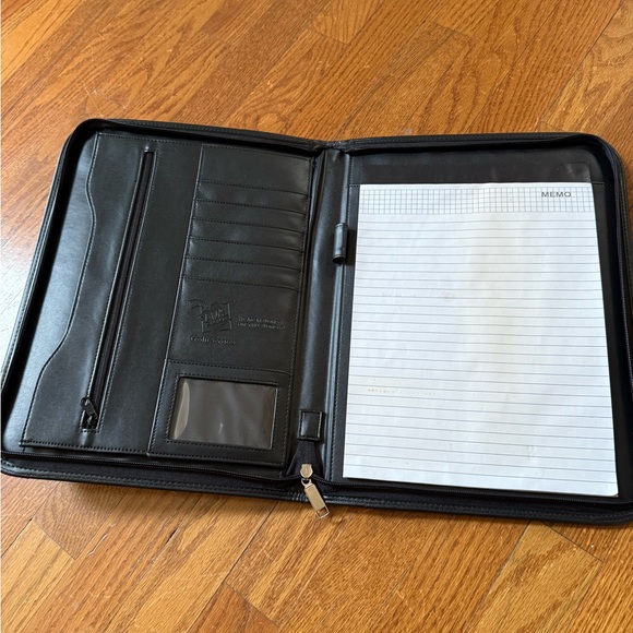 Black Tablet Portfolio Case - Picture 1 of 5